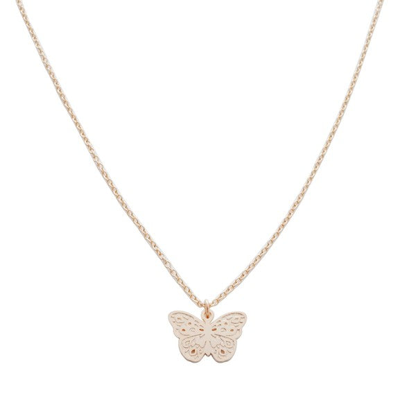 Magic Charm Butterfly Necklace