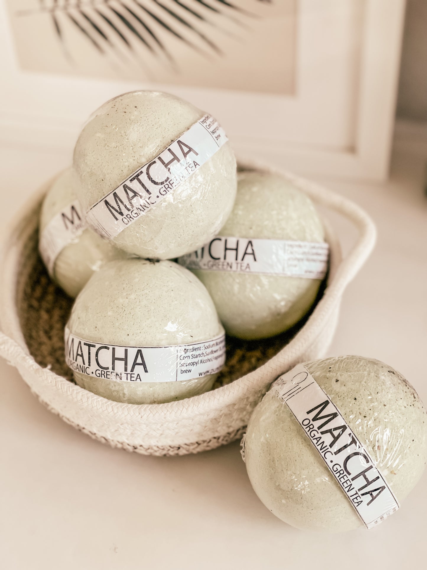 Organic Matcha Green Tea  Bath Balm